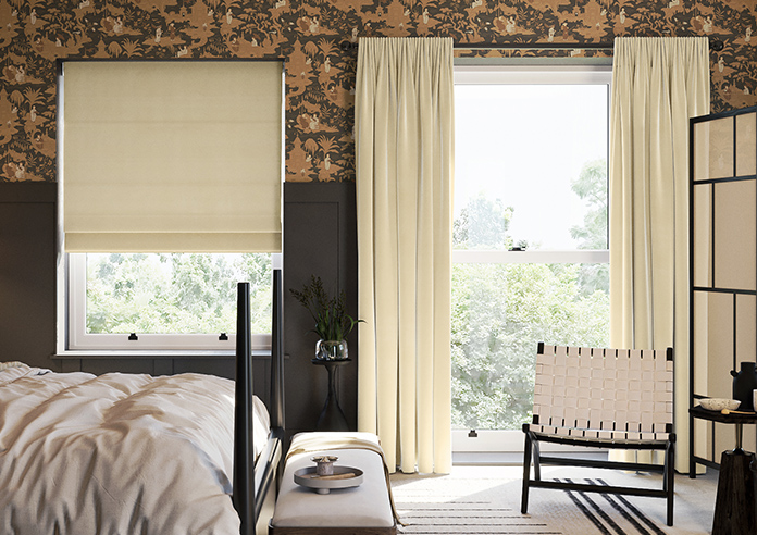 Ultra Luxe Velvet, Cream - Made to Measure Curtains - Image 3